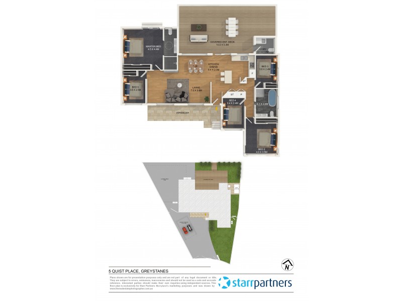 5 Quist Place, Greystanes NSW 2145 Floorplan