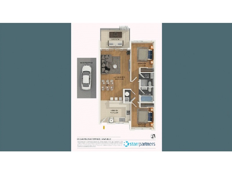 45/30-44  Railway Terrace, Granville NSW 2142 Floorplan