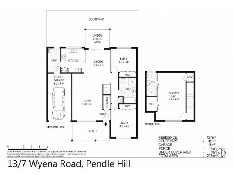13/7 Wyena Road, Pendle Hill NSW 2145 Floorplan