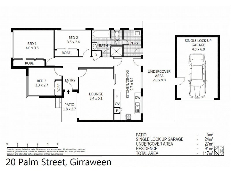 20  Palm Street, Girraween NSW 2145 Floorplan