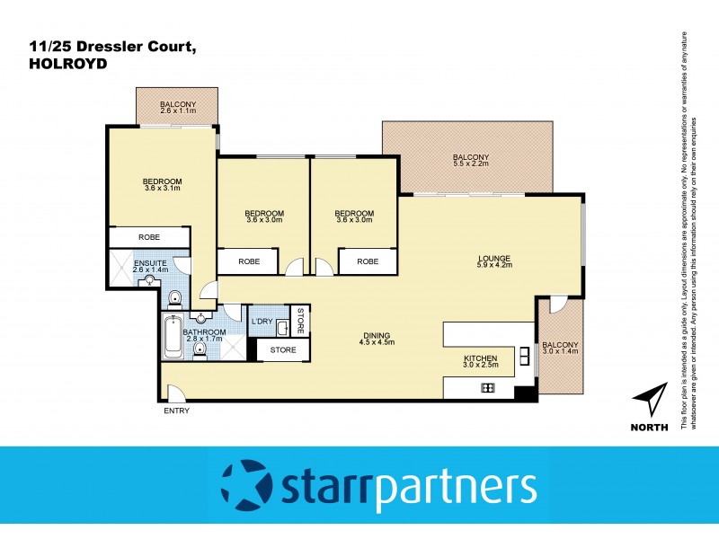 11/25 Dressler Court, Merrylands NSW 2160 Floorplan