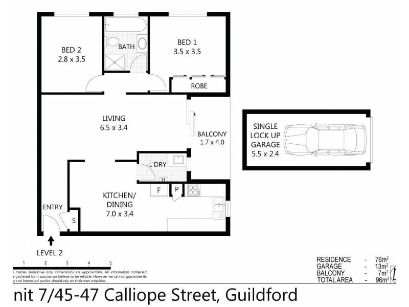 7/45-47 Calliope Street, Guildford NSW 2161