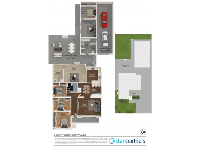 4 Adler Parade, Greystanes NSW 2145 Floorplan