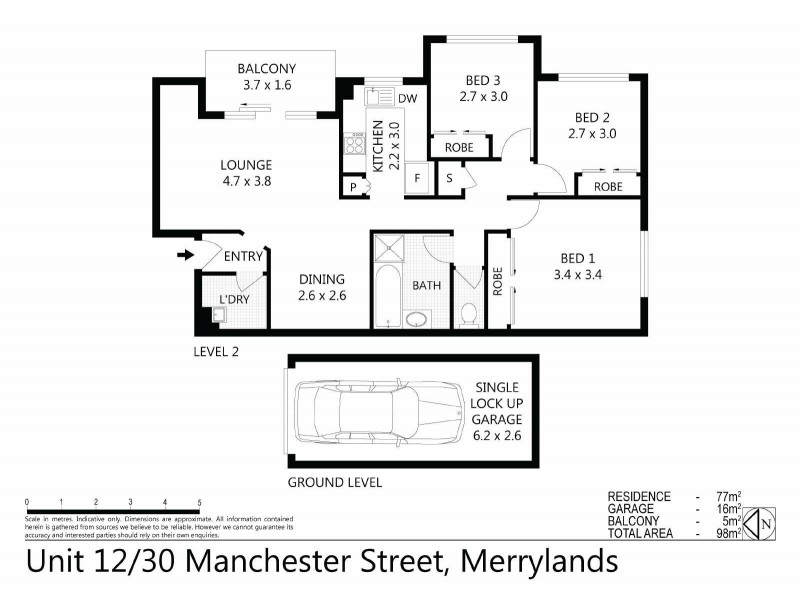 12/30-34 Manchester Street, Merrylands NSW 2160