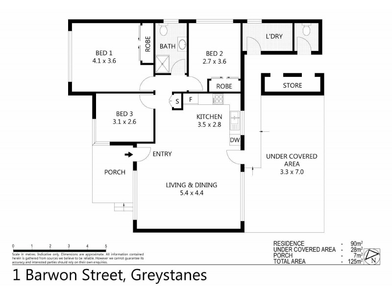 1 Barwon Street,, Greystanes NSW 2145