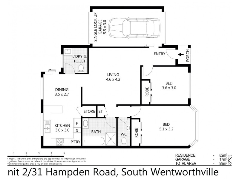 02/31 Hampden Rd, South Wentworthville NSW 2145