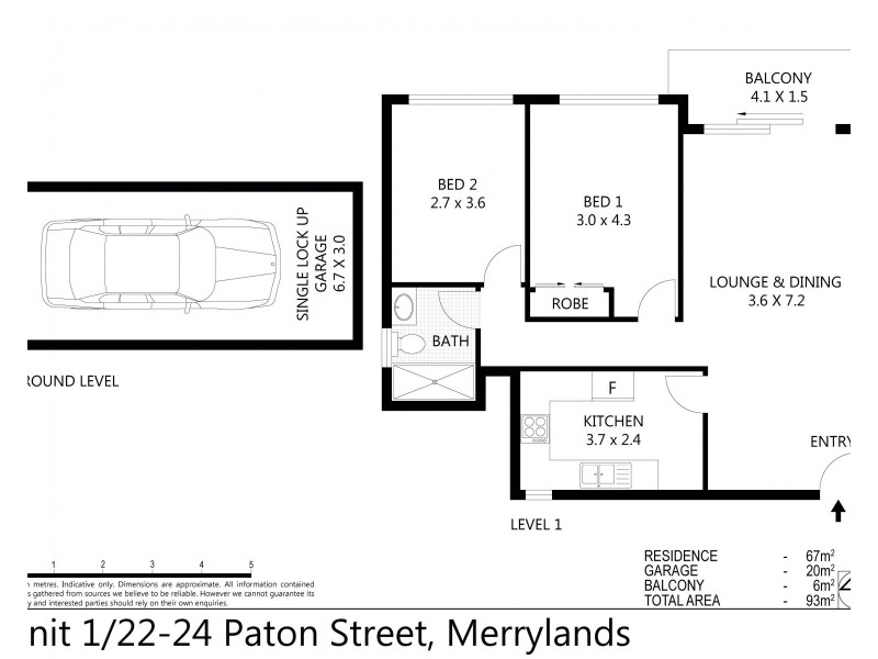 1/22-24 Paton St, Merrylands NSW 2160