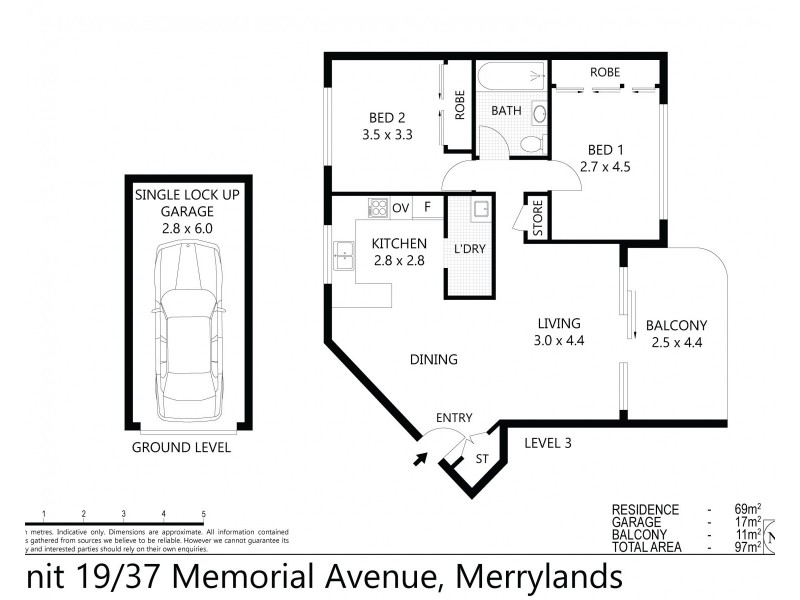 19/37 Memorial Av, Merrylands NSW 2160