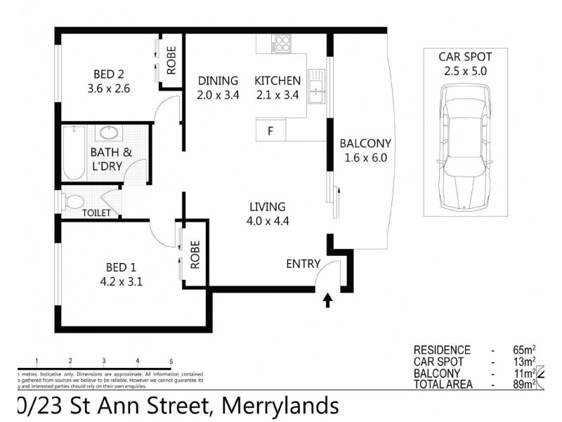 10/23 St Ann St, Merrylands NSW 2160