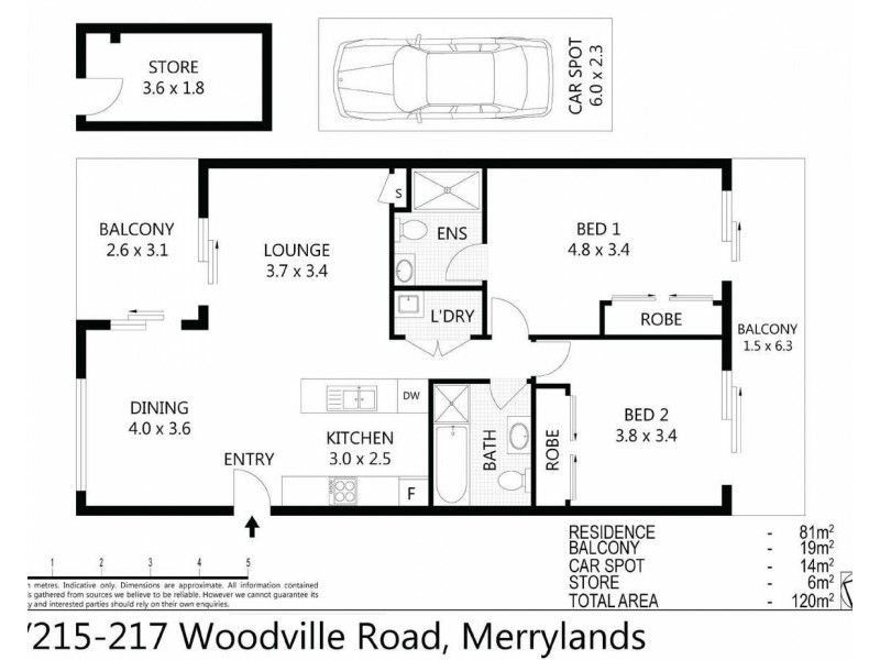 7/215-217 Woodville Rd, Merrylands NSW 2160