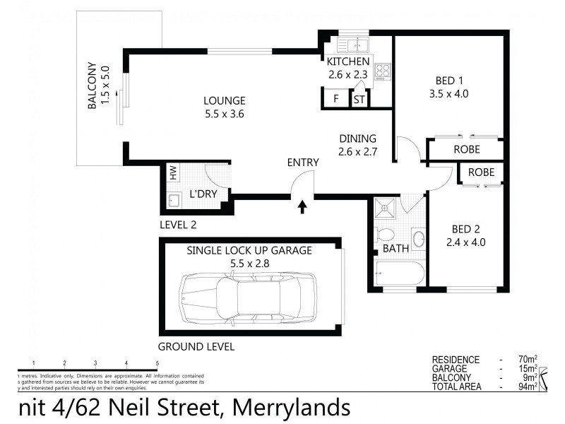 4/62 Neil St, Merrylands NSW 2160
