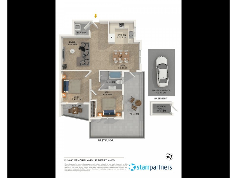 12/38 Memorial Av, Merrylands NSW 2160