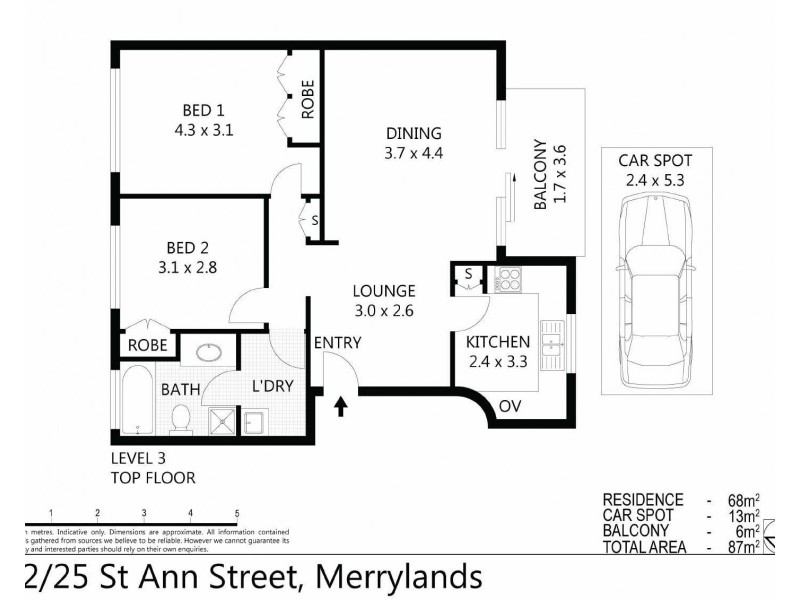 12/25 St Ann St, Merrylands NSW 2160