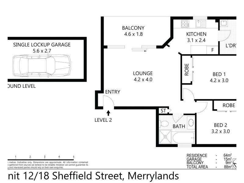 12/18 Sheffield St, Merrylands NSW 2160