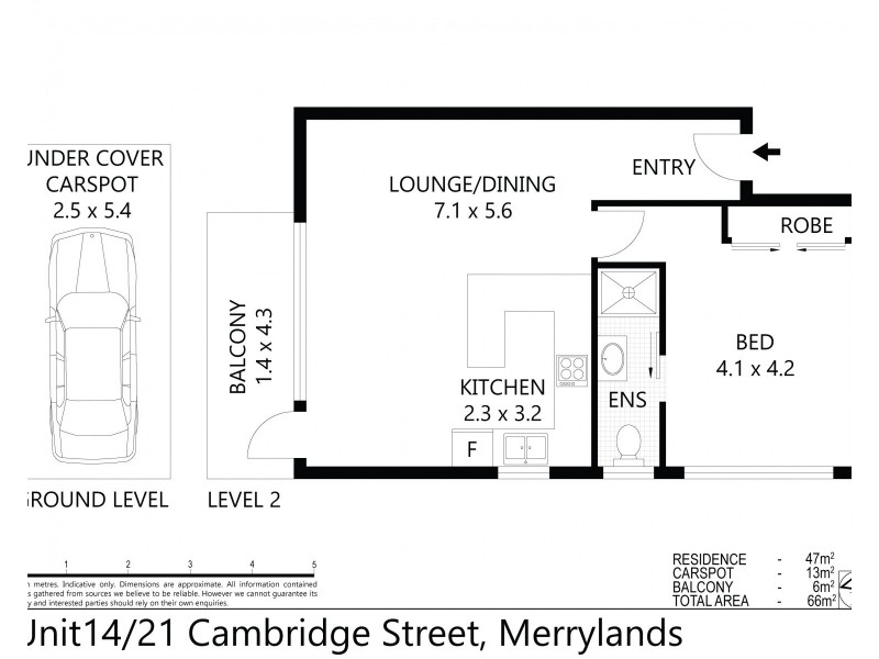 14/21 Cambridge St, Merrylands NSW 2160