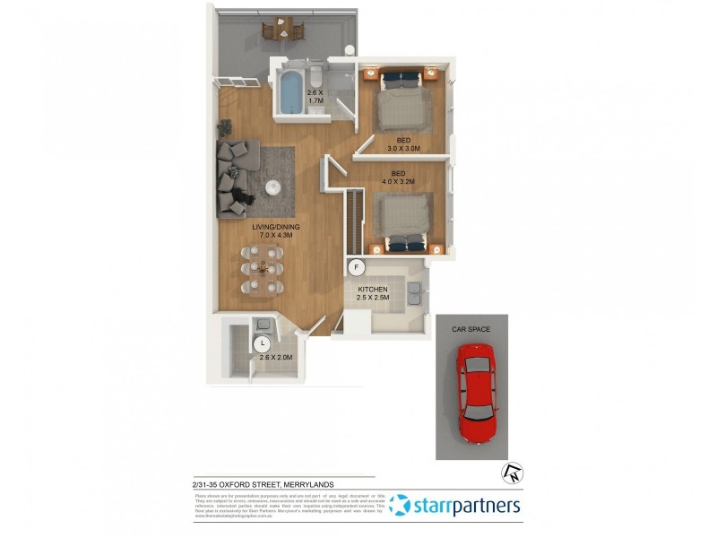 2/31 Oxford St, Merrylands NSW 2160