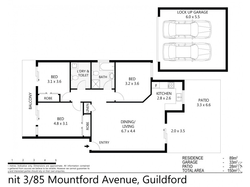 3/85 Mountford Av, Guildford NSW 2161