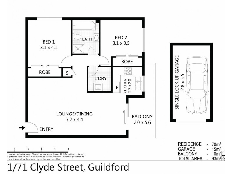 1/71-75 Clyde St, Guildford NSW 2161