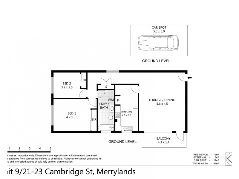 09/21 Cambridge St, Merrylands NSW 2160