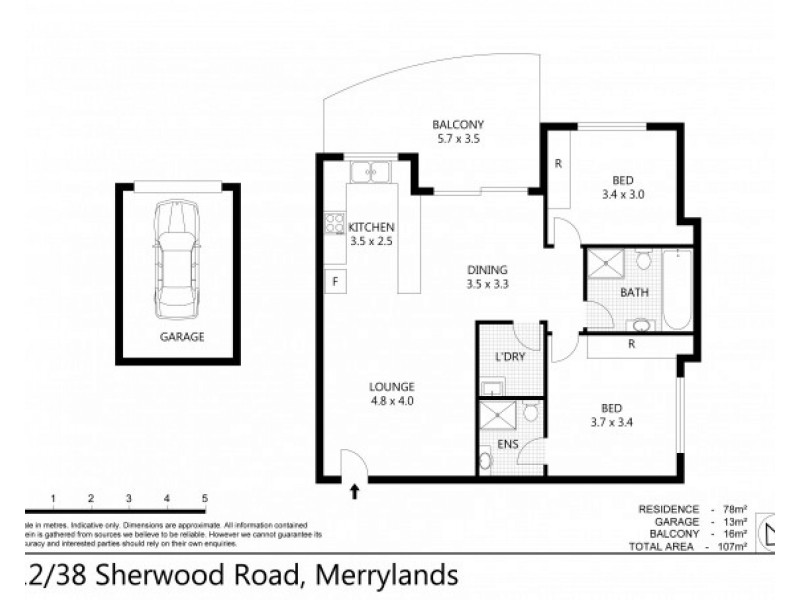 12/38 Sherwood Rd, Merrylands NSW 2160