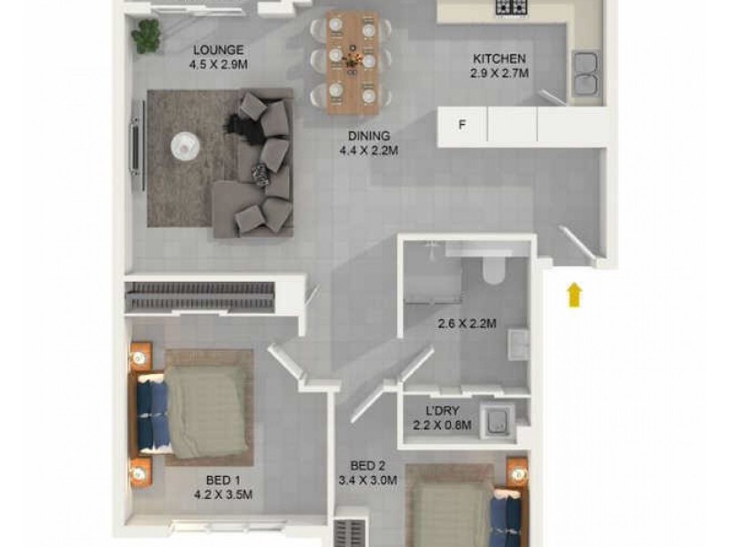 2/7-11 Paton St, Merrylands West NSW 2160