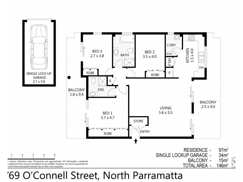 2/69 Oconnell St, North Parramatta NSW 2151