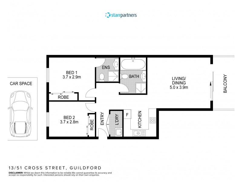 13/51 Cross St, Guildford NSW 2161