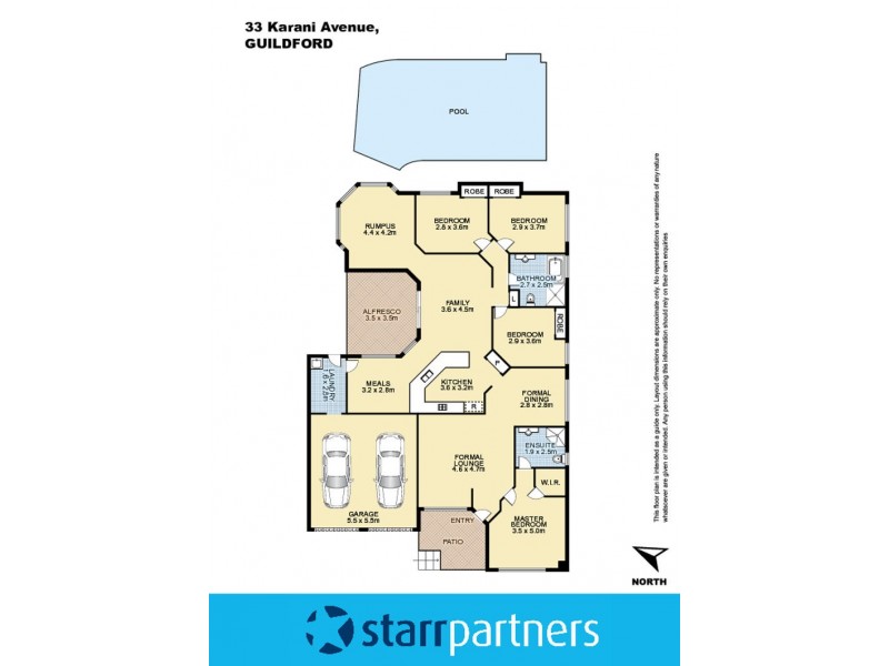 33 Karani Avenue, Guildford NSW 2161 Floorplan