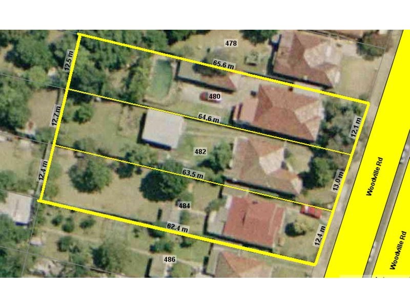 480, 482 & 484 Woodville Road, Guildford NSW 2161