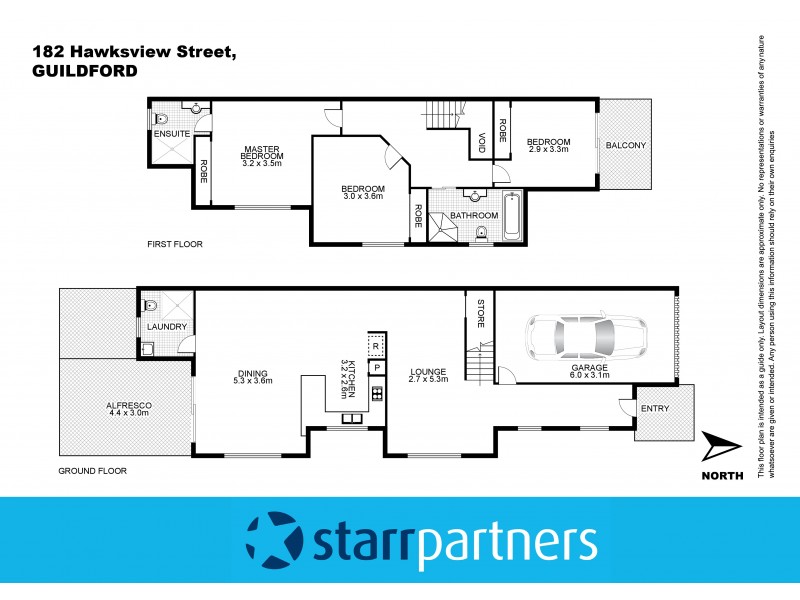 182 Hawksview Street, Guildford NSW 2161 Floorplan