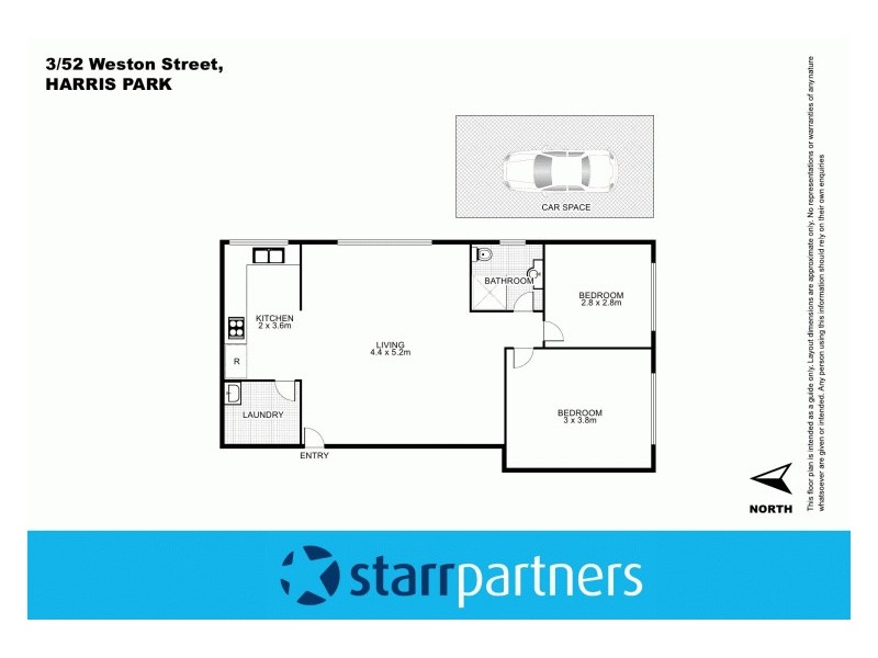 3/52 Weston Street, Harris Park NSW 2150 Floorplan