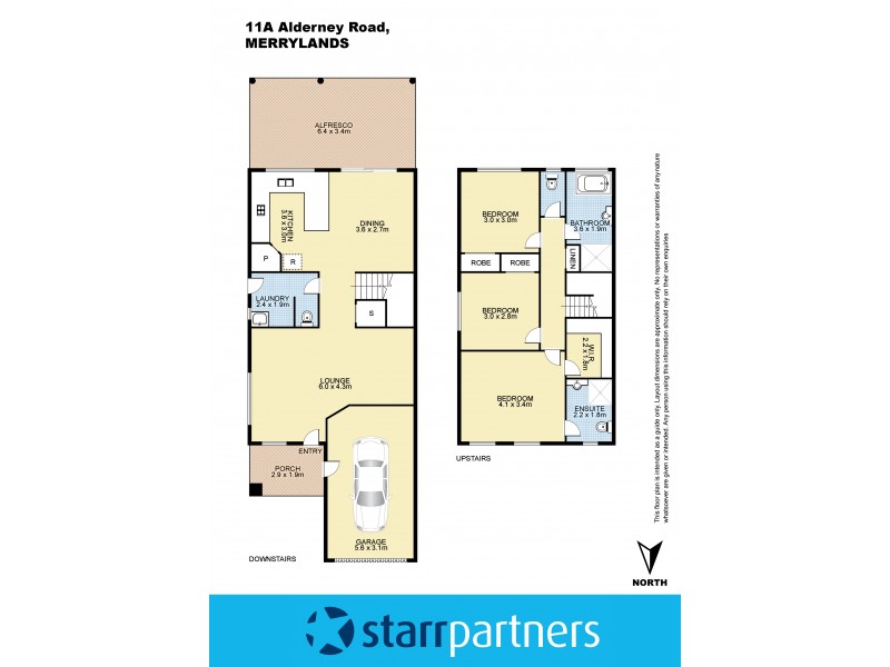 11a Alderney Road, Merrylands NSW 2160 Floorplan