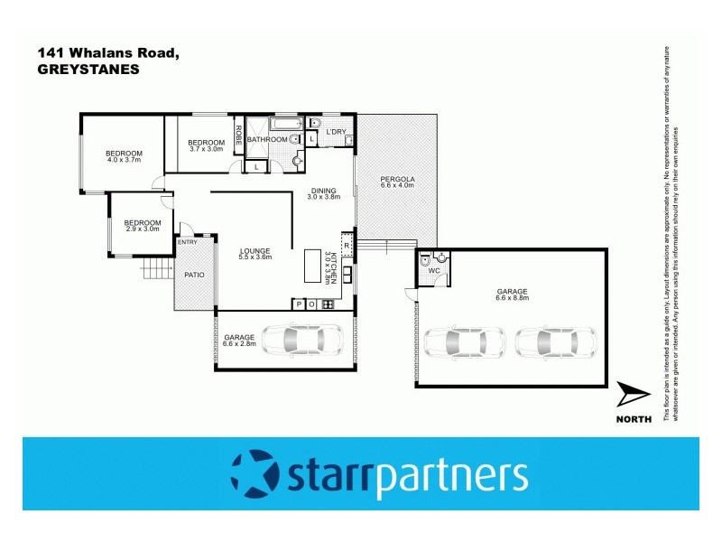 141 Whalans Road, Greystanes NSW 2145 Floorplan