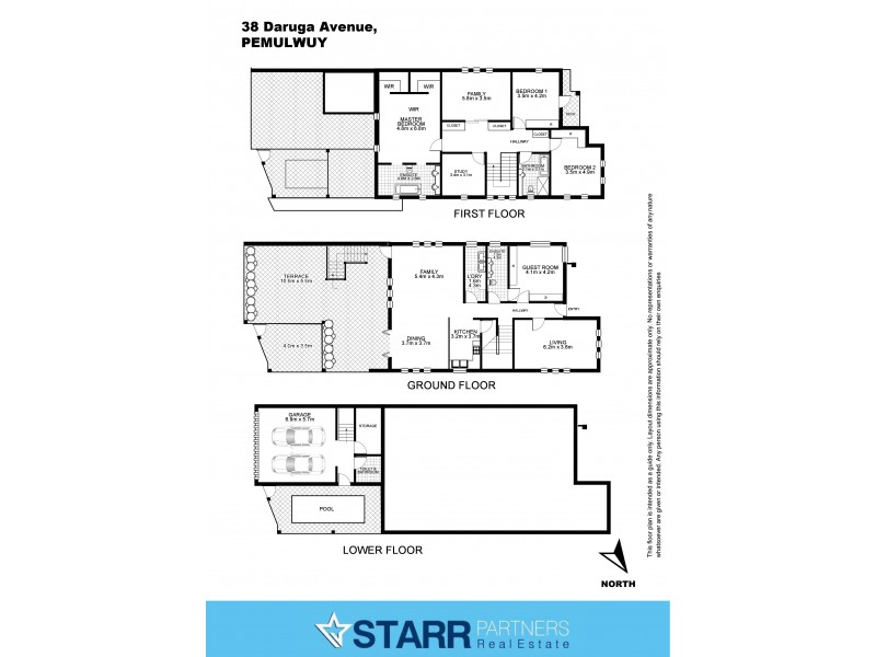 38 Daruga Avenue, Pemulwuy NSW 2145 Floorplan