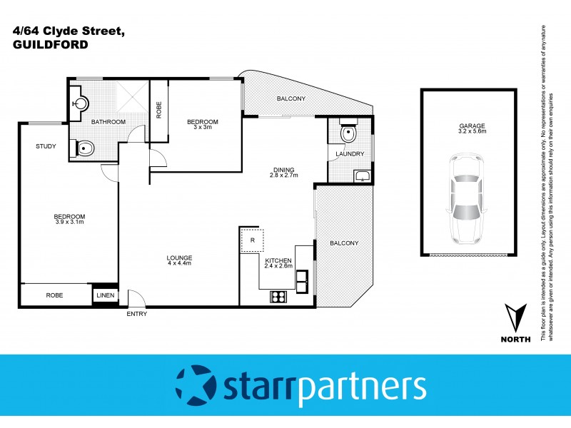 4/64 Clyde Street, Guildford NSW 2161 Floorplan