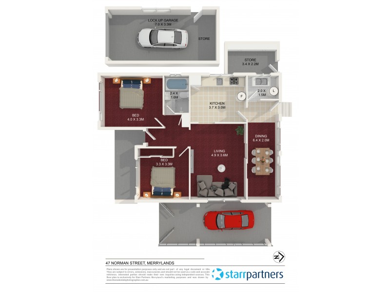 47 Norman Street, Merrylands NSW 2160 Floorplan