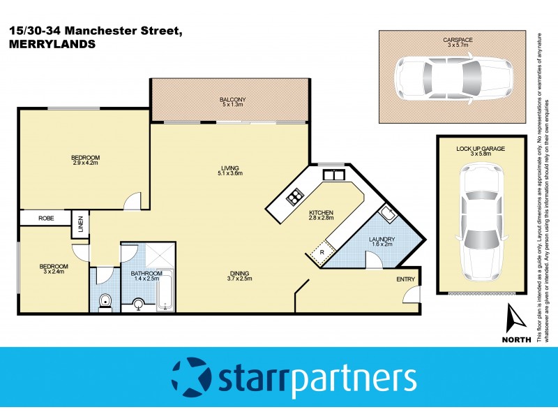 15/30-34 Manchester Street, Merrylands NSW 2160 Floorplan