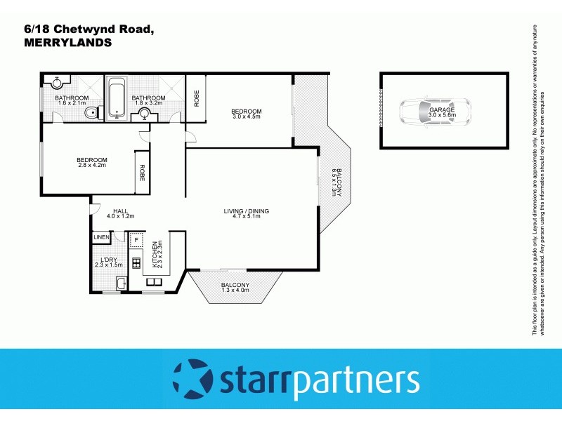 6/18 Chetwynd Road, Merrylands NSW 2160 Floorplan