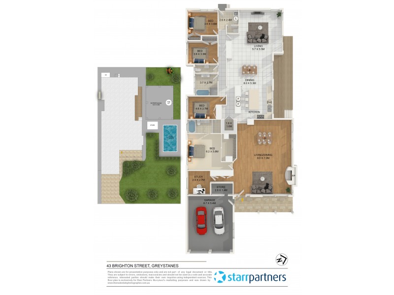 43 Brighton Street, Greystanes NSW 2145 Floorplan