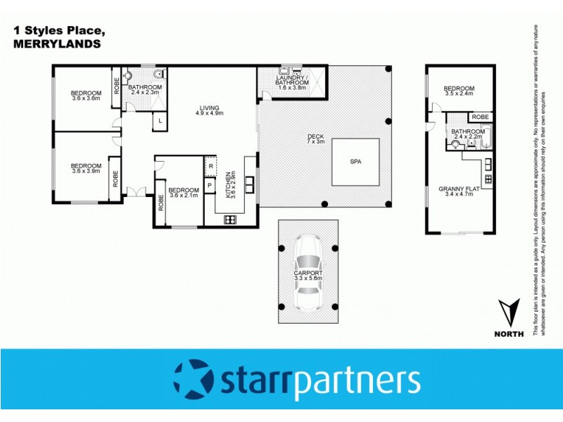 1 Styles Place, Merrylands NSW 2160 Floorplan