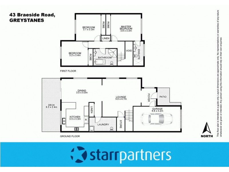 43 Braeside Road, Greystanes NSW 2145 Floorplan