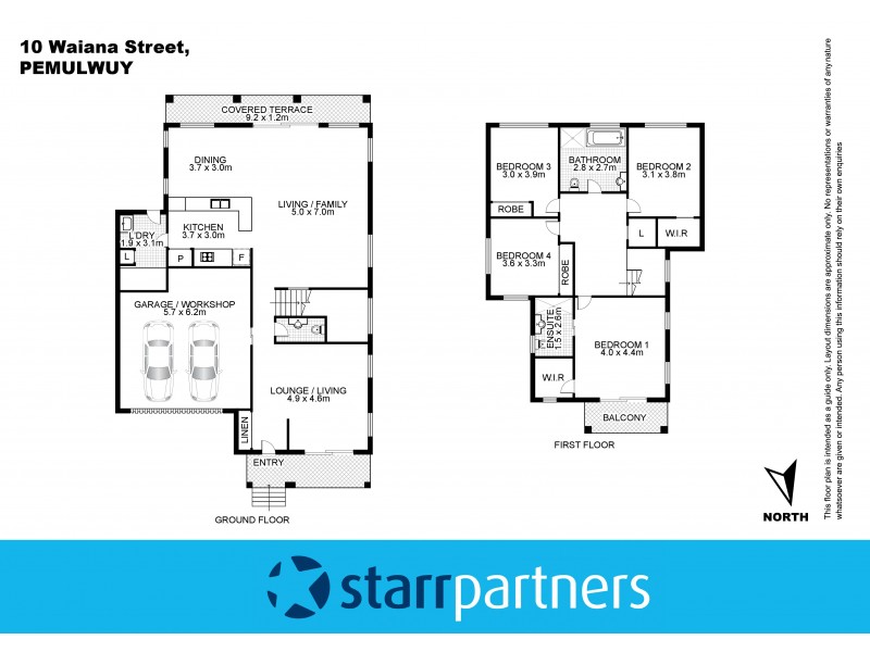 10 Waiana Street, Pemulwuy NSW 2145 Floorplan