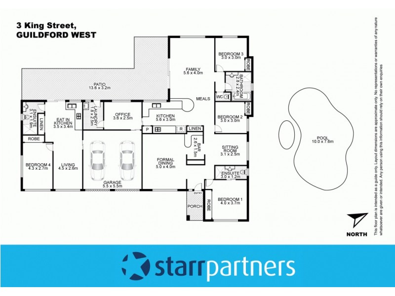 3 King Street, Guildford NSW 2161 Floorplan