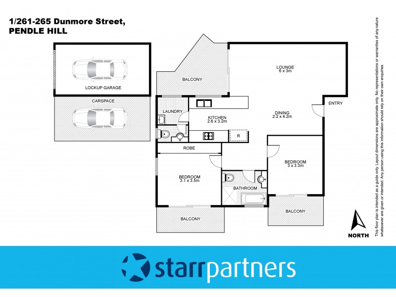 1/261-265 Dunmore Street, Pendle Hill NSW 2145 Floorplan