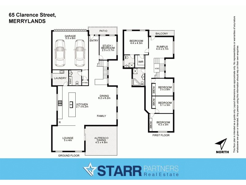 65 Clarence Street, Merrylands NSW 2160 Floorplan
