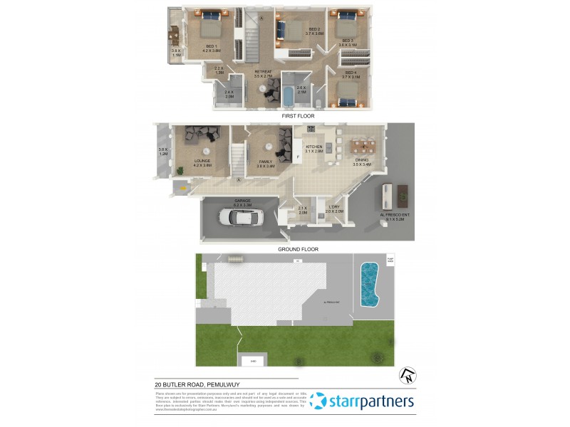 20 Butler Road, Pemulwuy NSW 2145 Floorplan