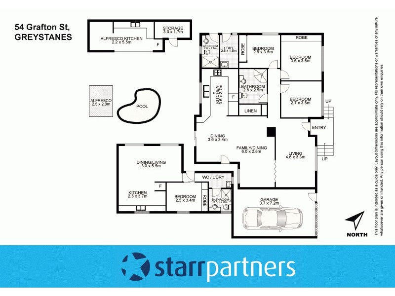 54 Grafton Street, Greystanes NSW 2145 Floorplan