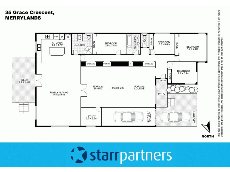 35 Grace Crescent, Merrylands NSW 2160 Floorplan
