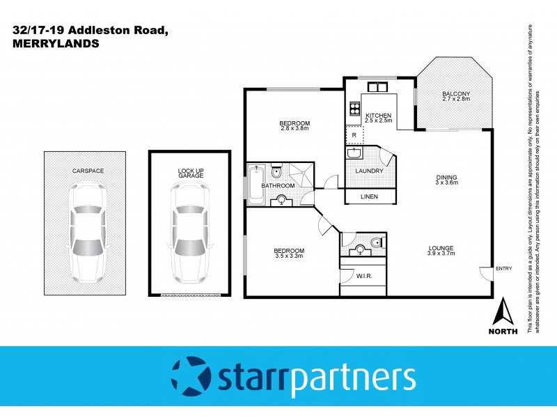 32/22-24 Burford Street, Merrylands NSW 2160 Floorplan