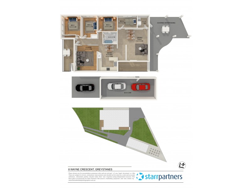 8 Wayne Crescent, Greystanes NSW 2145 Floorplan